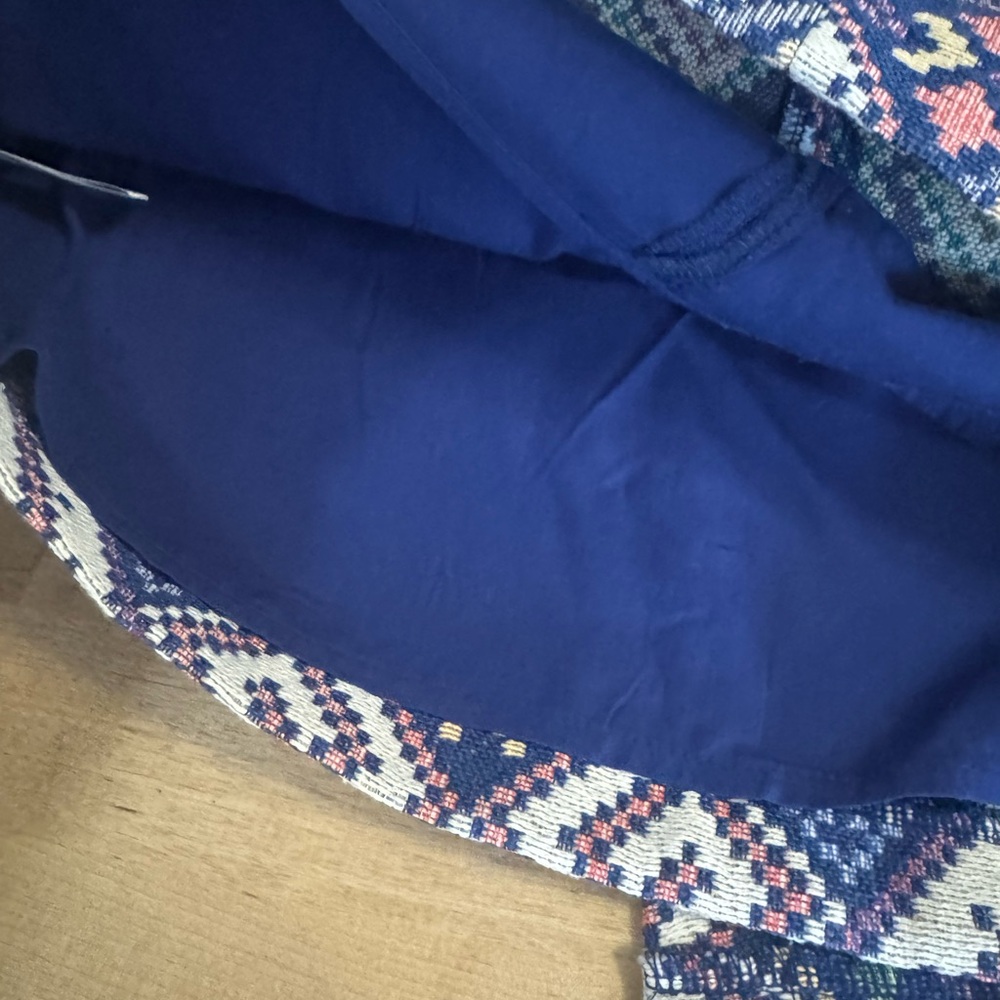 NWT Anniewear Ethic woven jacquard faux wrap skirt - Picture 8 of 14